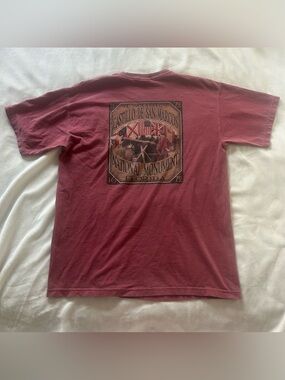 Comfort Colors Castillo de San Marcos Graphic T-Shirt – Red – Size Large